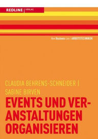 Title: Events und Veranstaltungen organisieren, Author: Claudia Behrens-Schneider