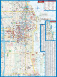 Alternative view 4 of Chicago, Illinois Map