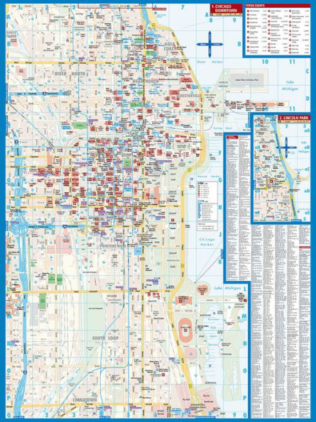 Chicago, Illinois Map