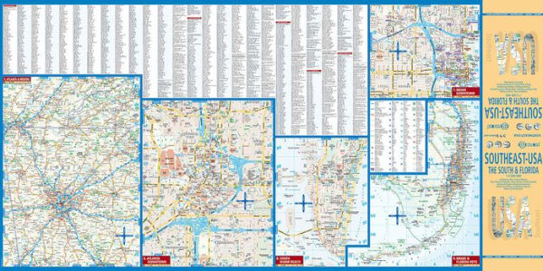 South/USA Florida Map