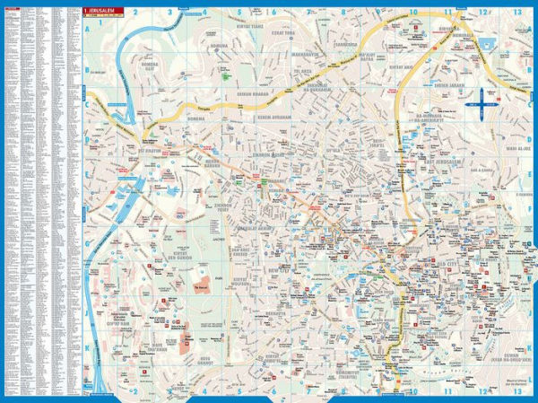 Jerusalem Map