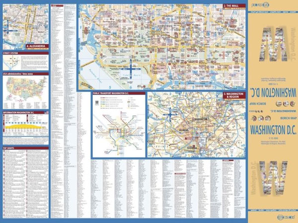 Washington, DC Map