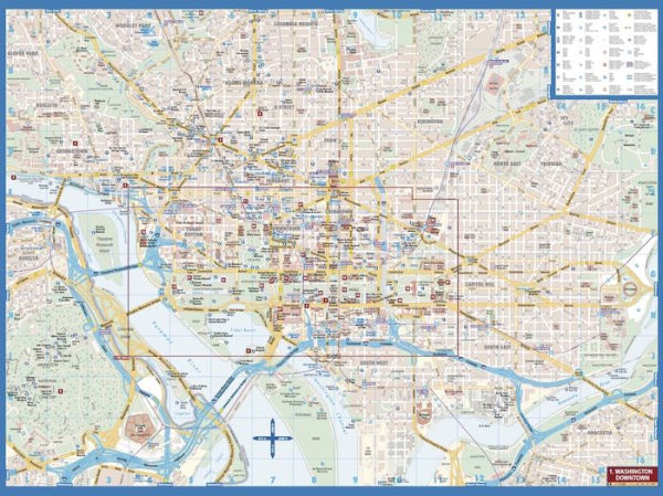 Washington, DC Map