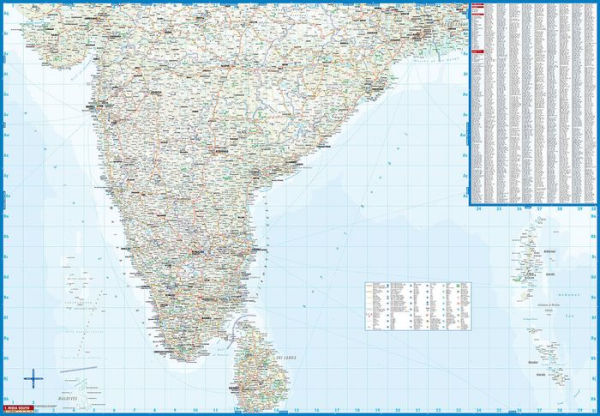 South India Map