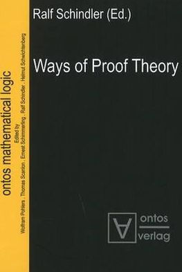 Ways of Proof Theory