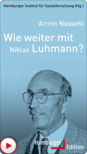 Title: Wie weiter mit Niklas Luhmann?, Author: Armin Nassehi