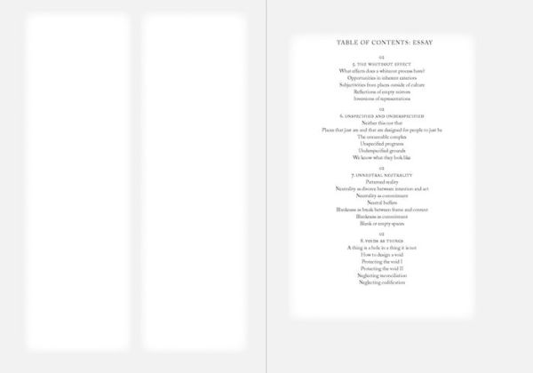 A Glossary of Urban Voids