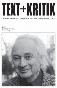 Title: TEXT+KRITIK 206 - Ernst Augustin, Author: Martin Rehfeldt