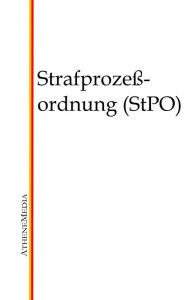 Title: Strafprozessordnung (StPO), Author: Hoffmann