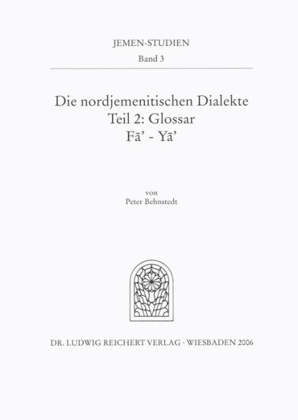 Die nordjemenitischen Dialekte (Glossar): Buchstaben Fa-Ya