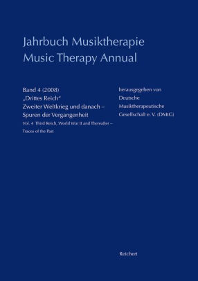 Jahrbuch Musiktherapie Music Therapy Annual Band 4 2008