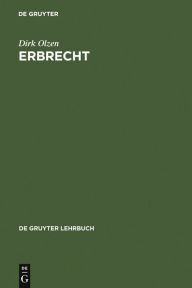 Title: Erbrecht, Author: Dirk Olzen