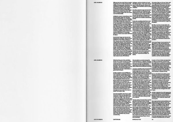 Out of Order: Works from the Haubrok Collection, Parts 1 & 2