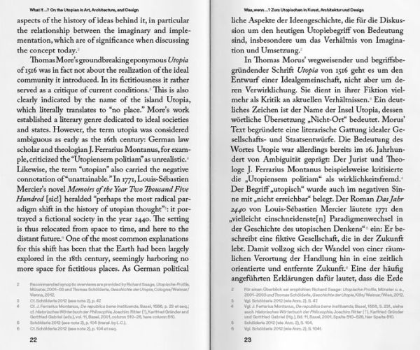 What If.?: On the Utopian in Art, Architecture, and Design