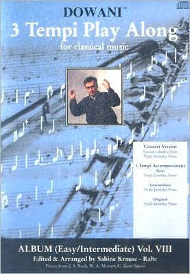 3 Tempi Play-Along, Album VIII (Intermediate) for Flute and Piano