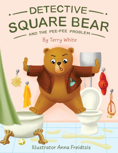 Detective Square Bear and the Pee-Pee Problem: A Fun Rhyming Book for Kids Aged 2-6, Heartwarming Tale of Friendship Family