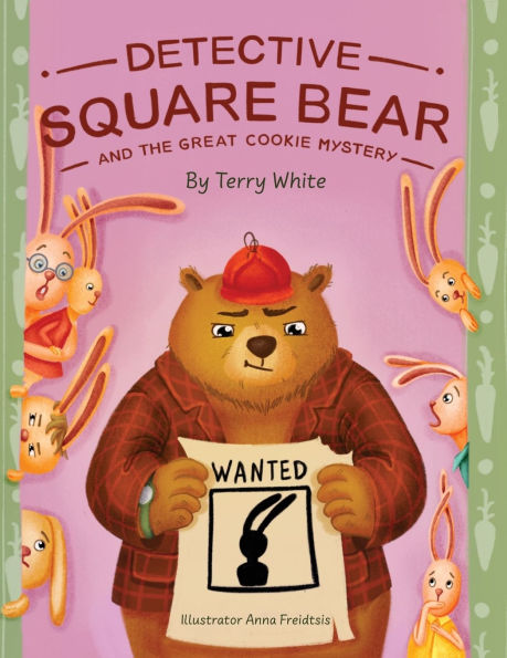 Detective Square Bear and the Great Cookie Mystery: A Fun Rhyming Book for Kids Ages 2-6: Family Story About Honesty Sharing