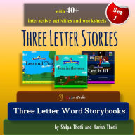 Title: Three Letter Stories: Amazing collection of three preschool story and activity books with Three letter sight words, Author: Shilpa Thotli