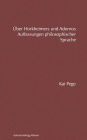 Über Horkheimers und Adornos Auffassungen philosophischer Sprache: Eine Analyse im Kontext jüdischer Theologien