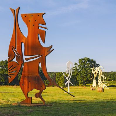 Parc de sculptures Erich Engelbrecht, Château des Fougis