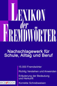 Title: Lexikon der Fremdwörter, Author: Red. Serges Verlag
