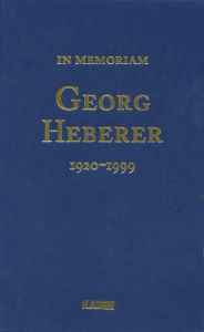 Title: Georg Heberer: In memoriam, Author: Dr. Reinhard Kaden Verlag