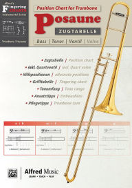 Title: Zugtabelle für Posaune [Position Charts for Trombone]: German / English Language Edition, Author: Tom Pold