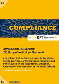 Title: COMMISSION REGULATION (EC) No 440/2008: REACH test methods, Author: Karl-Franz Torges