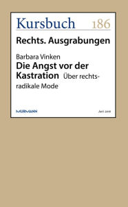 Title: Die Angst vor der Kastration: Über rechtsradikale Mode, Author: Barbara Vinken