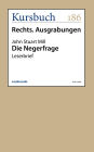 Die Negerfrage: Leserbrief