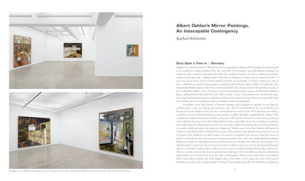 Albert Oehlen: Mirror Paintings 1982-1990