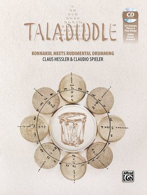 Taladiddle: Konnakol Meets Rudimental Drumming, Book, CD & Online Audio & Poster