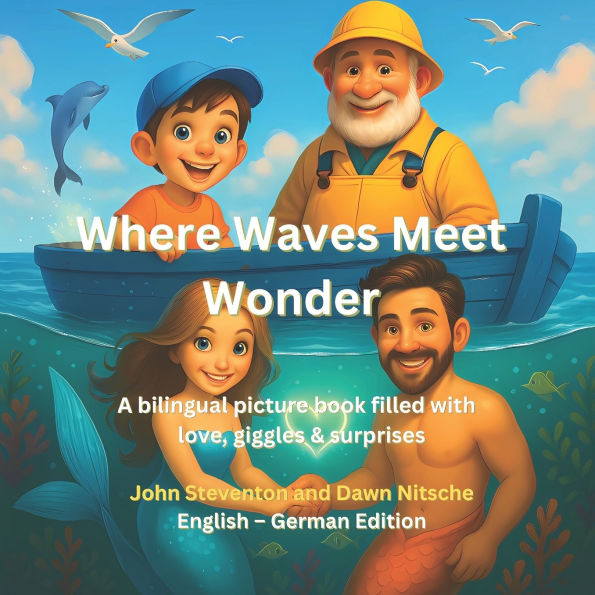 Where Waves Meet Wonder: A bilingual picture book filled with love, giggles & surprises