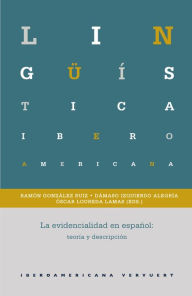 Title: La evidencialidad en español: Teoría y descripción, Author: González Ruiz Ramón