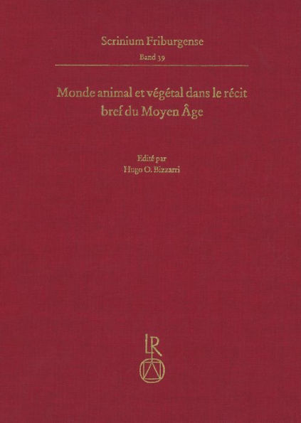 Monde animal et vegetal dans le recit bref du Moyen Age: Colloque international 2016