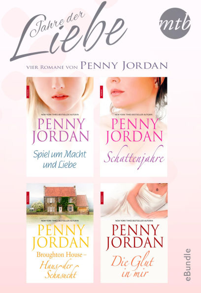 Jahre der Liebe - vier Romane von Penny Jordan: eBundle