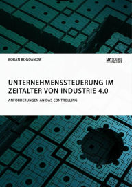 Title: Unternehmenssteuerung im Zeitalter von Industrie 4.0. Anforderungen an das Controlling, Author: Boran Bogdanow