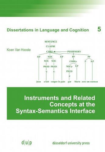 Instruments and Related Concepts at the Syntax-Semantics Interface