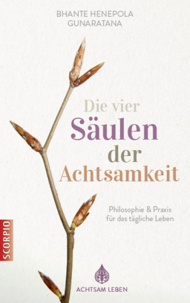 Die vier Säulen der Achtsamkeit: Philosophie & Praxis für das tägliche Leben