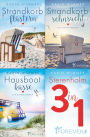 Strandkorbflüstern // Strandkorbsehnsucht // Hausbootküsse: 3 Romane in einem Bundle - Meeresrauschen, Herzklopfen und Ostsee-Feeling pur! Bd. 1-3 der romantischen Küsten-Reihe