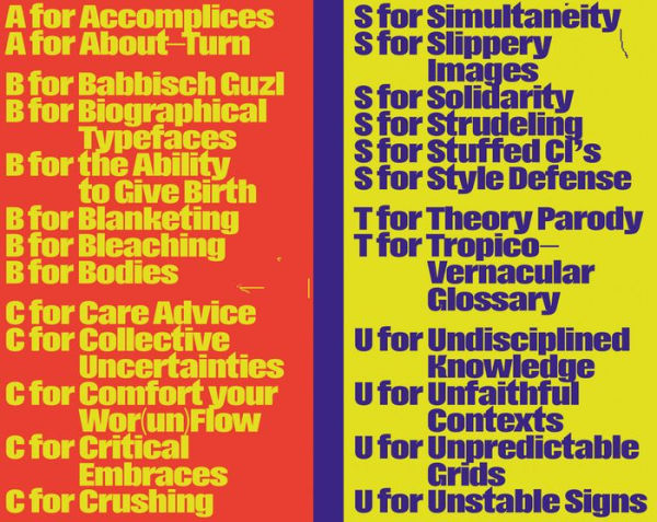 Glossary of Undisciplined Design