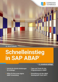 Title: Schnelleinstieg in SAP ABAP - 2., erweiterte Auflage, Author: Dr. Boris Rubarth