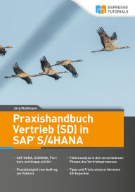 Title: Praxishandbuch Vertrieb (SD) in SAP S/4HANA, Author: Jörg Weißmann