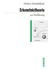 Title: Erkenntnistheorie zur Einführung, Author: Herbert Schnädelbach