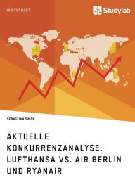 Title: Aktuelle Konkurrenzanalyse. Lufthansa vs. Air Berlin und Ryanair, Author: Sebastian Simon