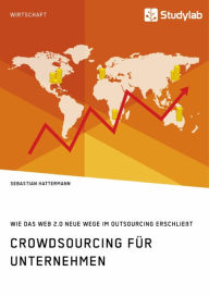 Title: Crowdsourcing für Unternehmen. Wie das Web 2.0 neue Wege im Outsourcing erschließt, Author: Sebastian Hattermann