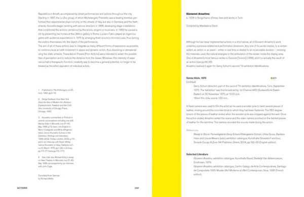 Entrare nell'opera: Processes and Performative Attitudes in Arte Povera