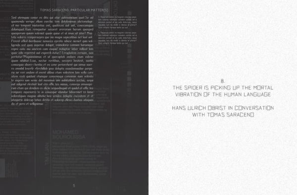 Tomás Saraceno: Particular Matter(s)