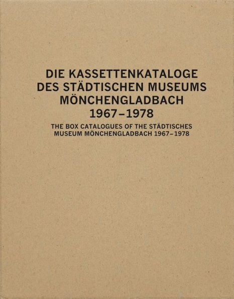 The Box Catalogues of the Städtisches Museum Mönchengladbach: 1967-1978