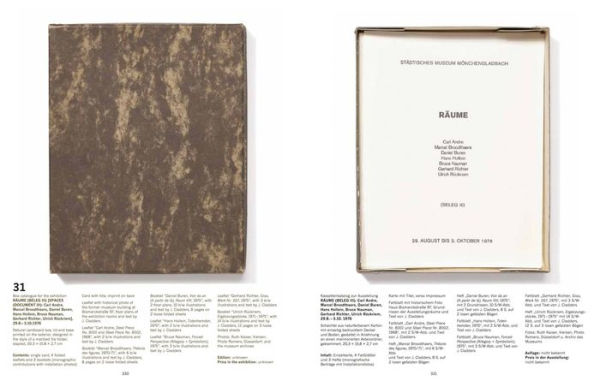 The Box Catalogues of the Städtisches Museum Mönchengladbach: 1967-1978